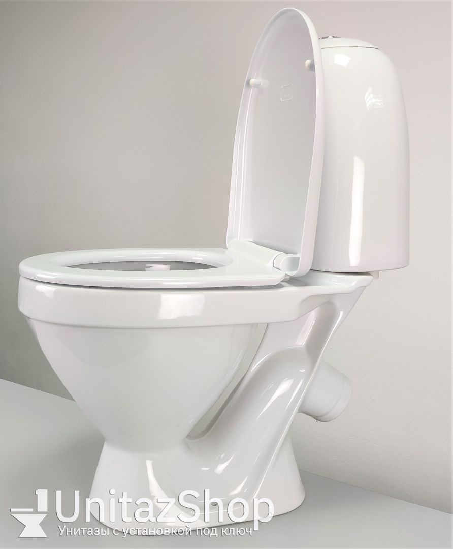 Унитаз Sanita Виктория Эконом Косой Выпуск