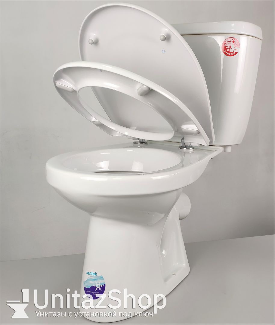 Унитаз Сантек Анимо Косой Выпуск