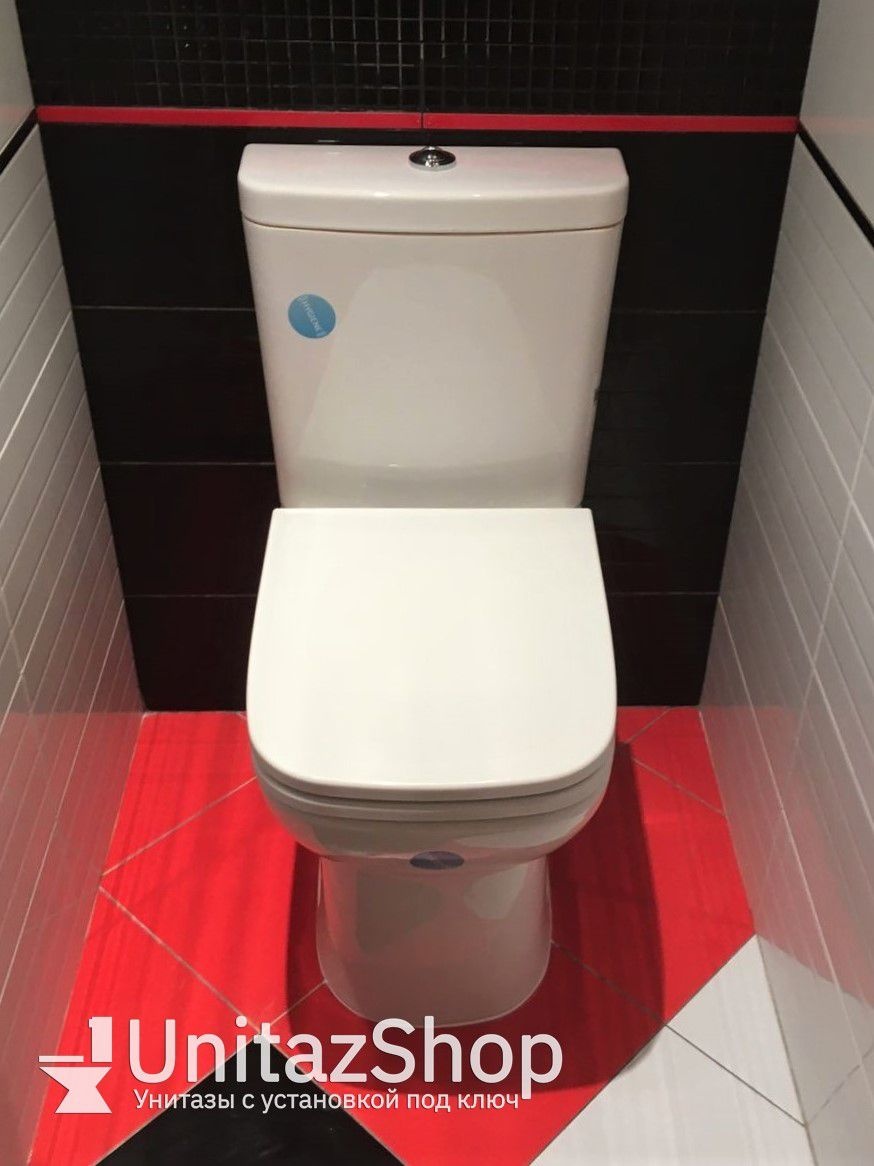 Унитаз Vitra S20 Open-back Горизонтальный Выпуск