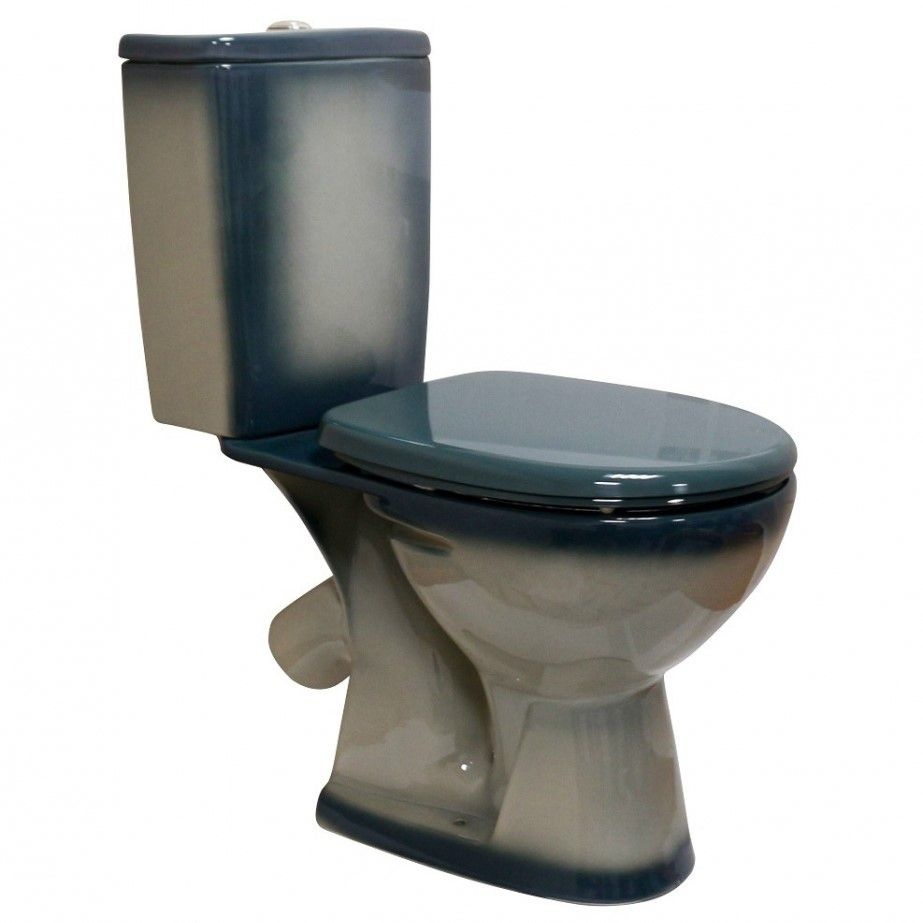 Унитаз Кировская Керамика Rosa Уют Зеленый Декор Выпуск Косой